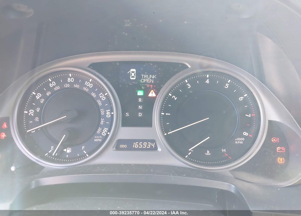 2009 LEXUS IS 250 VIN: JTHBK262395102527
