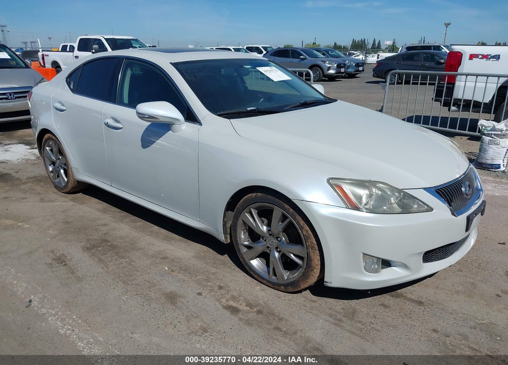 2009 LEXUS IS 250 VIN: JTHBK262395102527