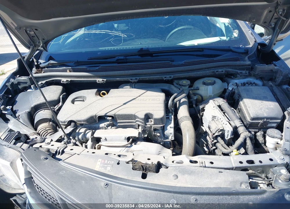 2019 CHEVROLET CRUZE LT VIN: 1G1BE5SMXK7123105