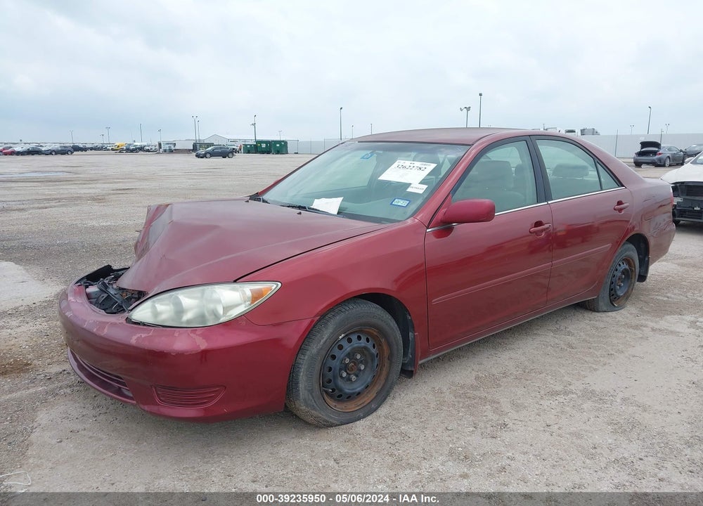 2005 TOYOTA CAMRY LE VIN: 4T1BE32K35U084966