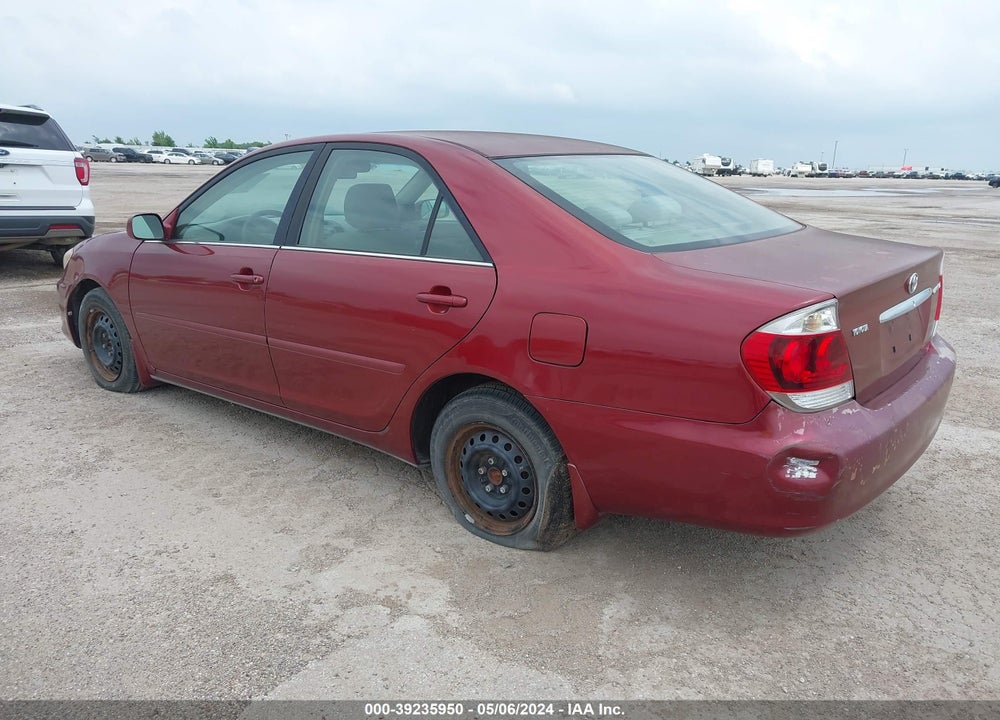 2005 TOYOTA CAMRY LE VIN: 4T1BE32K35U084966