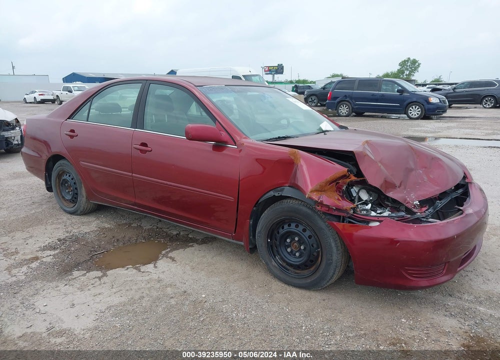 2005 TOYOTA CAMRY LE VIN: 4T1BE32K35U084966