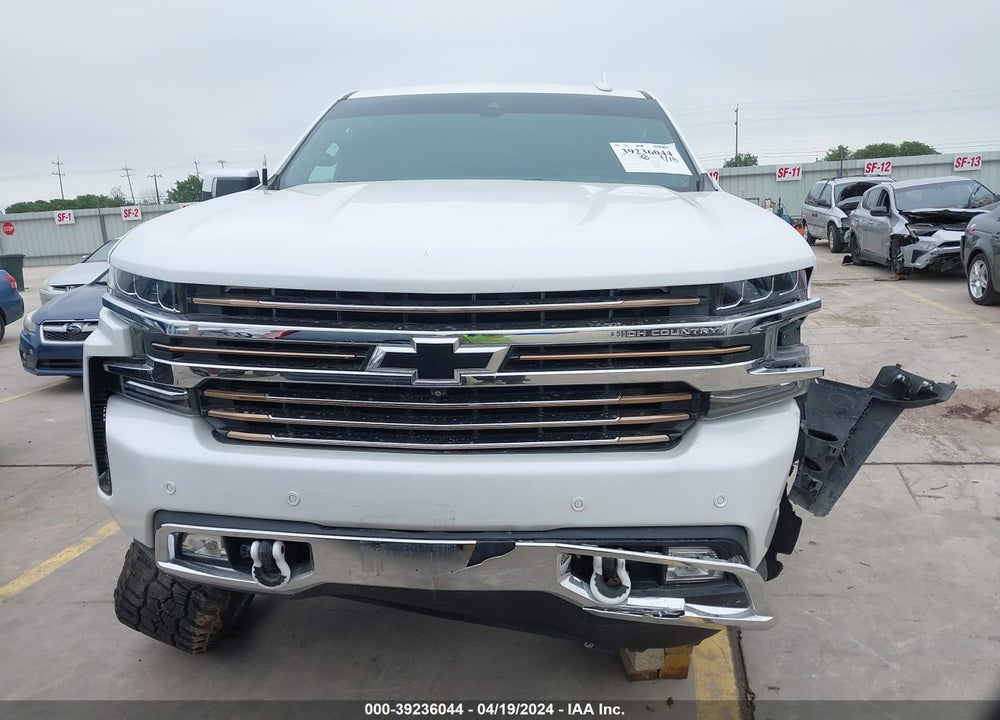 2021 CHEVROLET SILVERADO 1500 4WD SHORT BED HIGH COUNTRY VIN: 3GCUYHED6MG212035