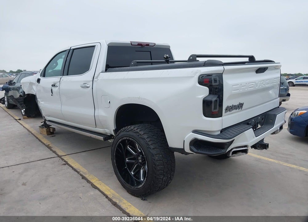 2021 CHEVROLET SILVERADO 1500 4WD SHORT BED HIGH COUNTRY VIN: 3GCUYHED6MG212035