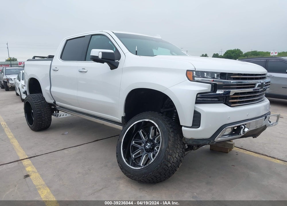 2021 CHEVROLET SILVERADO 1500 4WD SHORT BED HIGH COUNTRY VIN: 3GCUYHED6MG212035