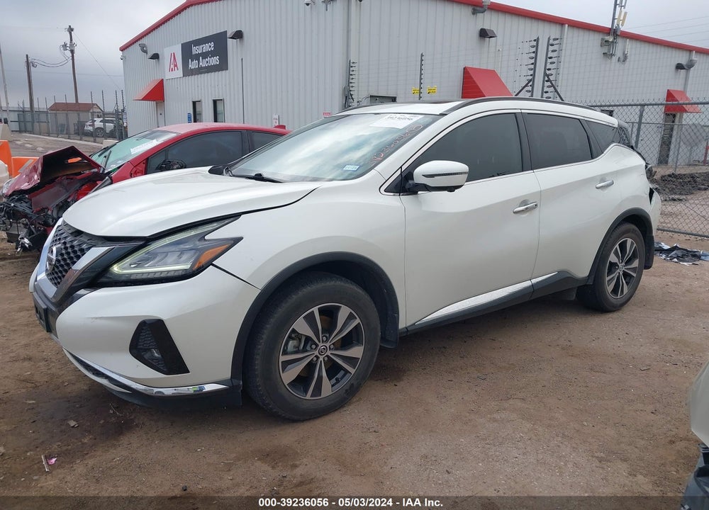 2020 NISSAN MURANO SV FWD VIN: 5N1AZ2BJ1LN165358