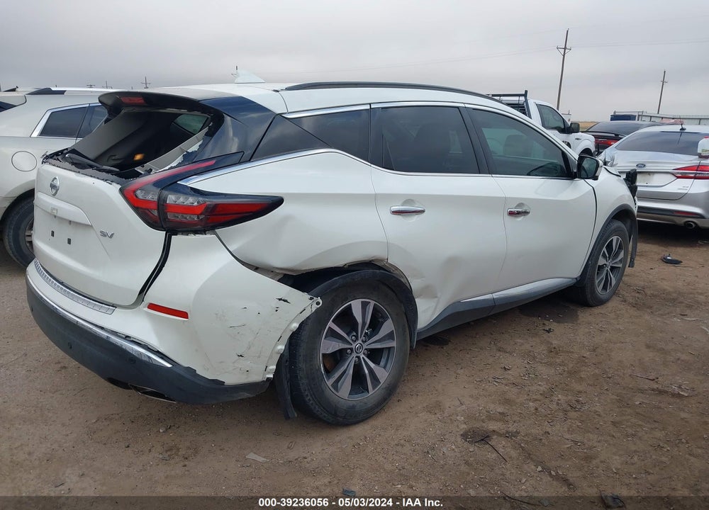 2020 NISSAN MURANO SV FWD VIN: 5N1AZ2BJ1LN165358