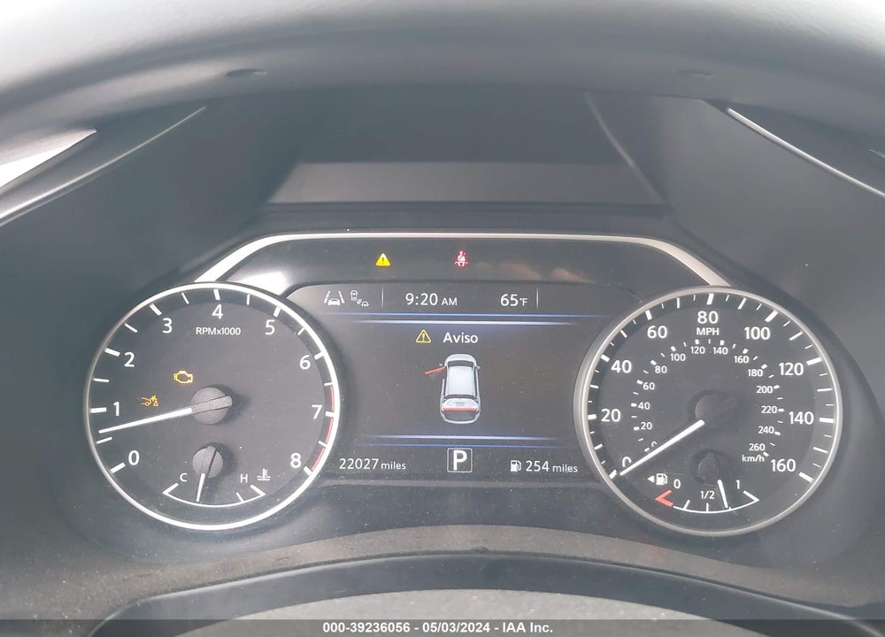 2020 NISSAN MURANO SV FWD VIN: 5N1AZ2BJ1LN165358