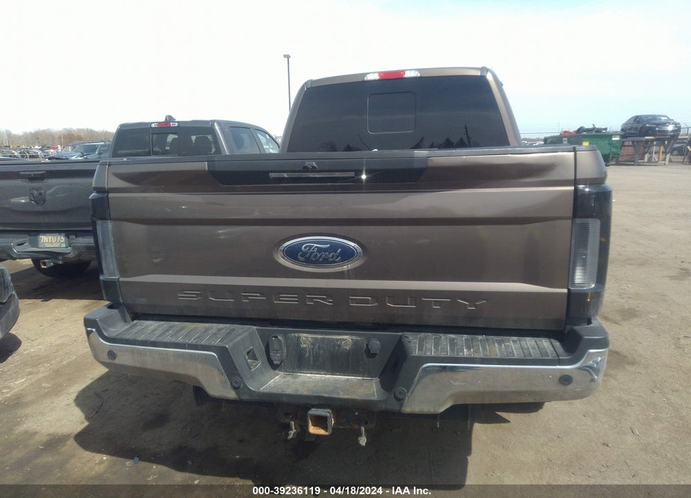 2017 FORD F-250 LARIAT VIN: 1FT7W2BT3HED28642