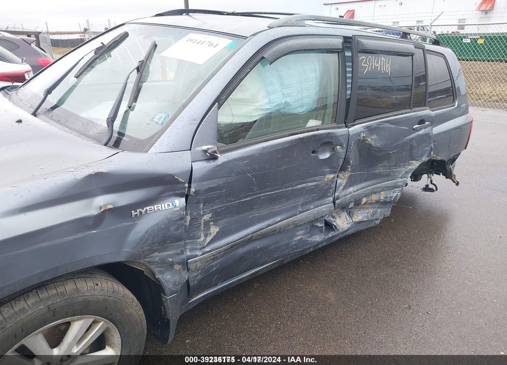 2007 TOYOTA HIGHLANDER HYBRID V6 VIN: JTEGW21A370018434