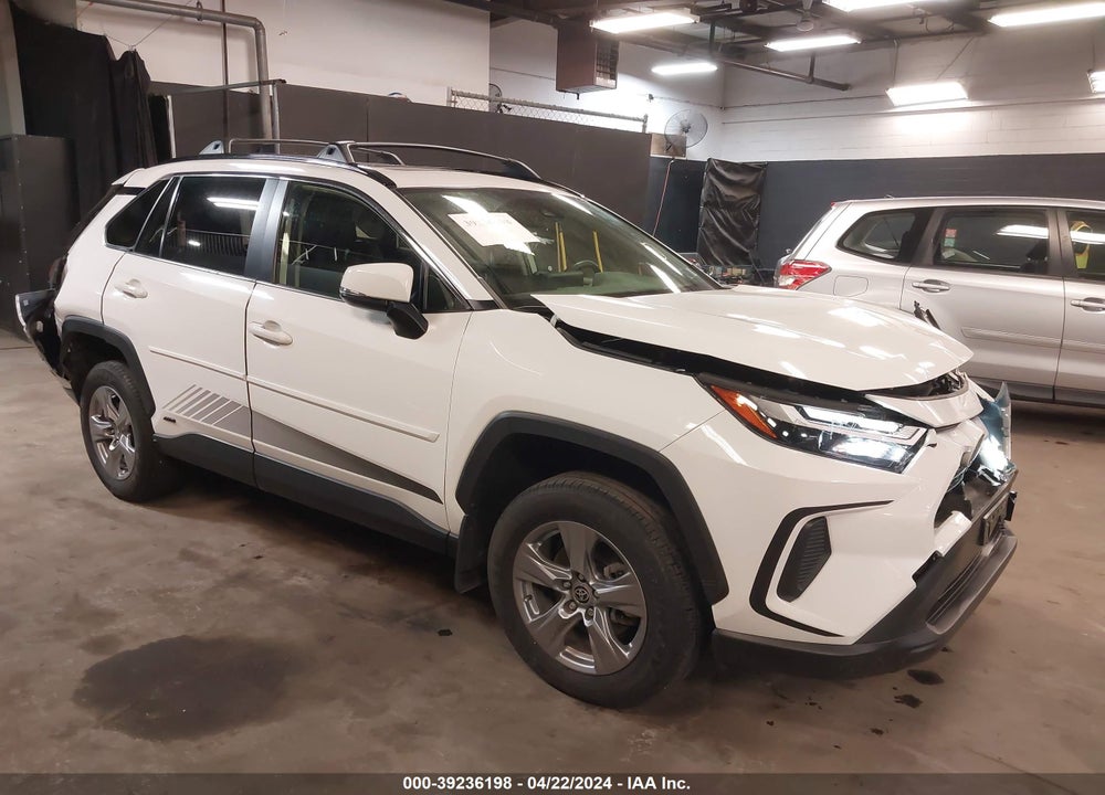 2022 TOYOTA RAV4 XLE HYBRID VIN: JTMRWRFV8ND152380