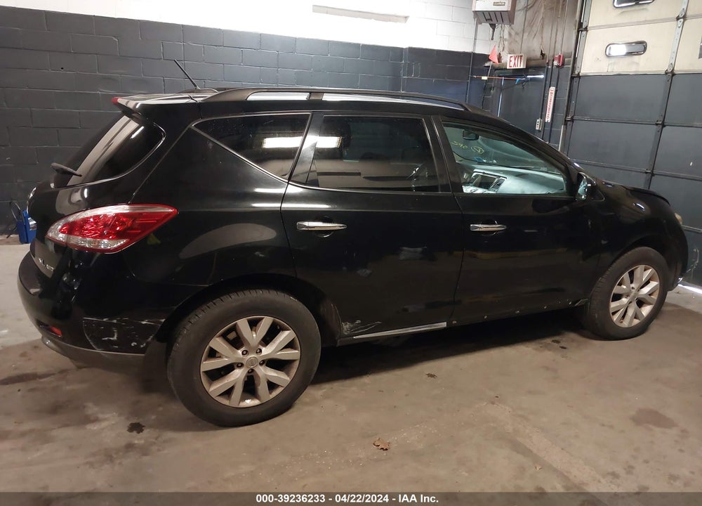2012 NISSAN MURANO VIN: JN8AZ1MW6CW208923