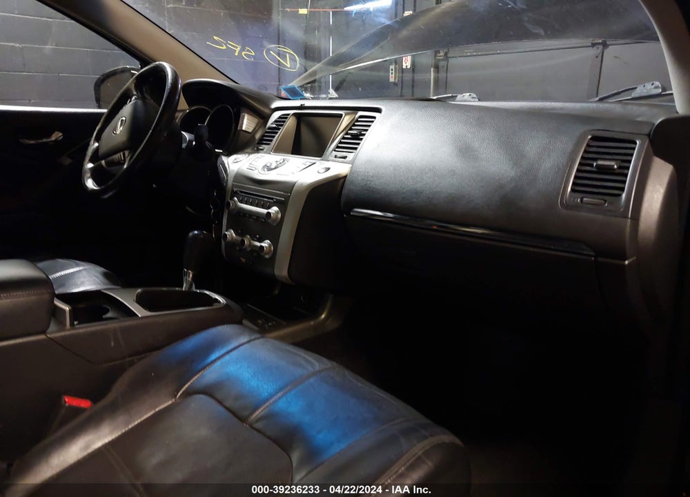 2012 NISSAN MURANO VIN: JN8AZ1MW6CW208923