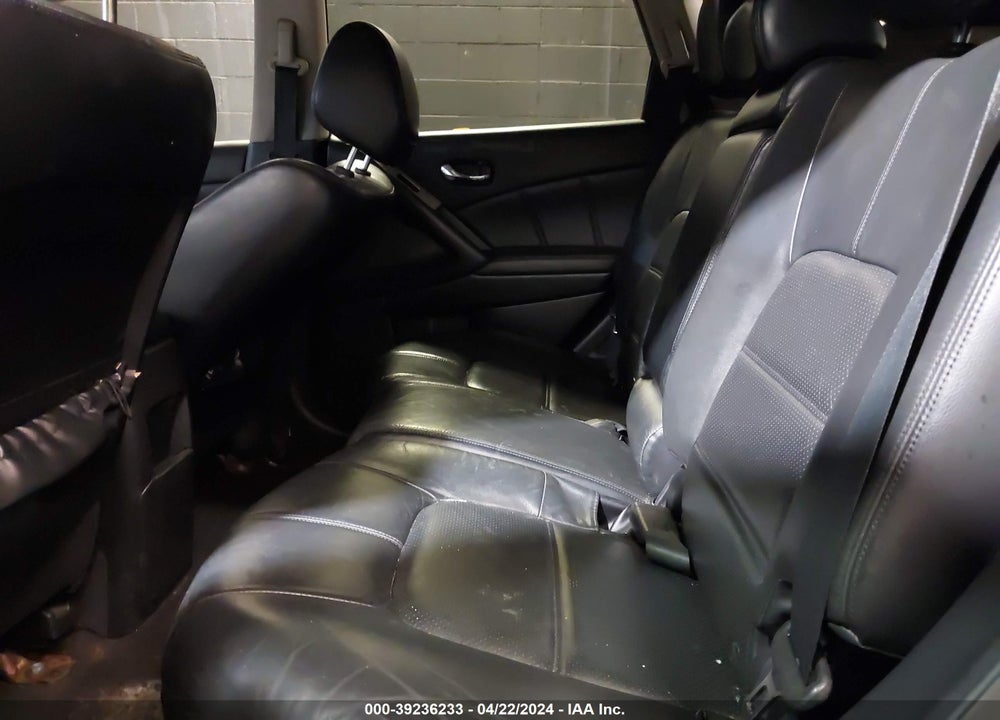 2012 NISSAN MURANO VIN: JN8AZ1MW6CW208923