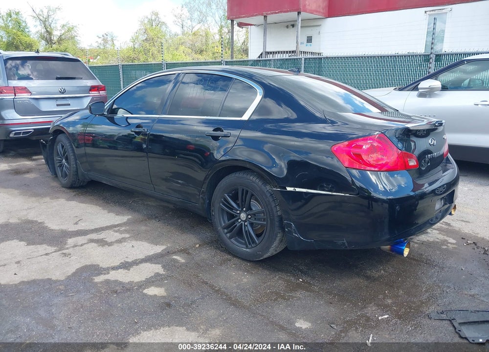 2013 INFINITI G37X VIN: JN1CV6AR3DM761217