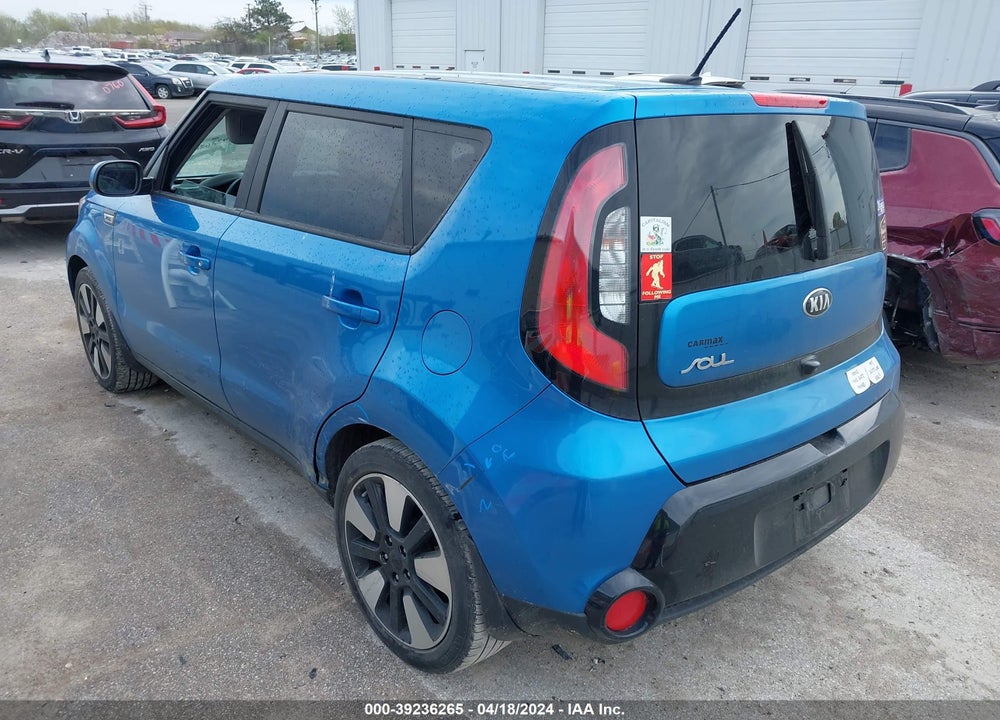 2016 KIA SOUL VIN: KNDJP3A52G7352025