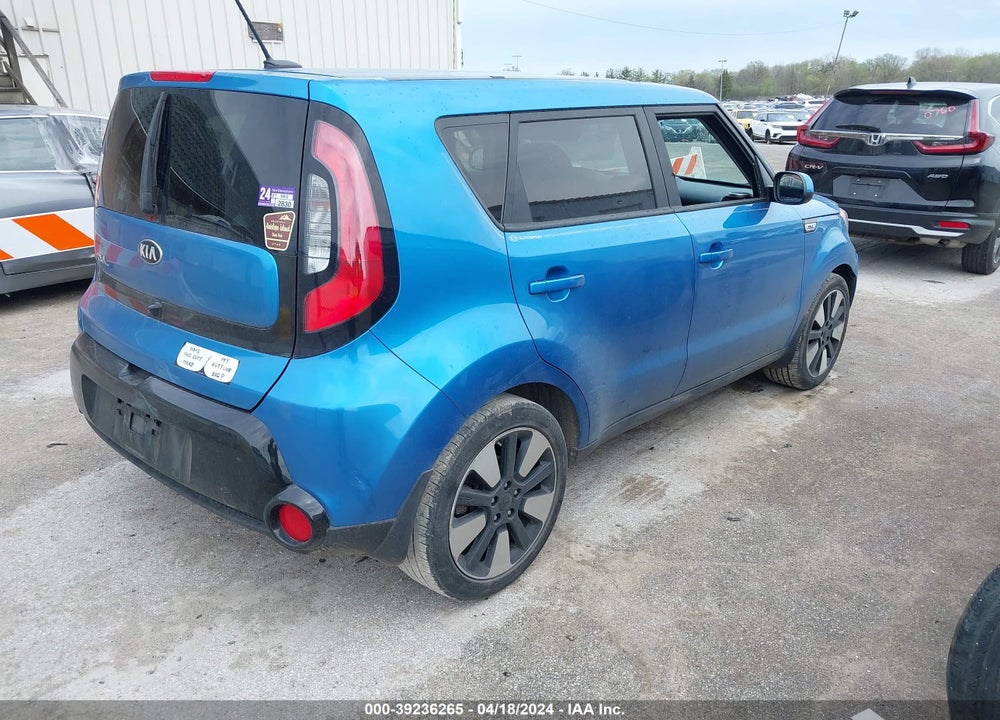 2016 KIA SOUL VIN: KNDJP3A52G7352025