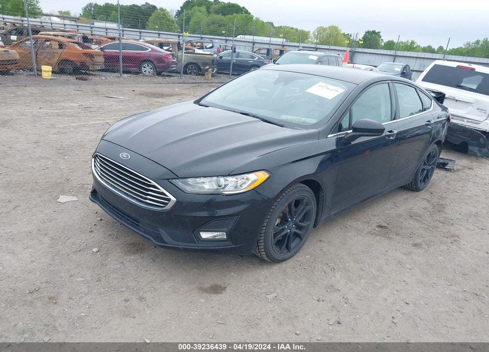 2019 FORD FUSION SE VIN: 3FA6P0HD1KR161396