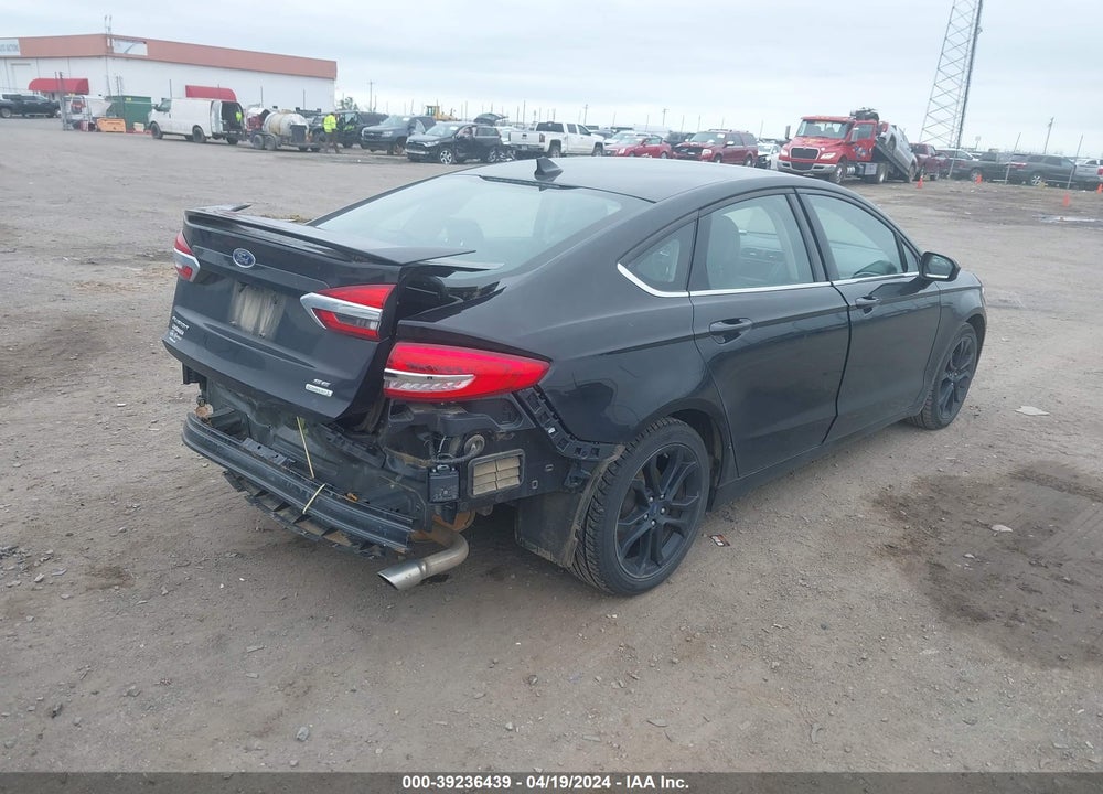 2019 FORD FUSION SE VIN: 3FA6P0HD1KR161396