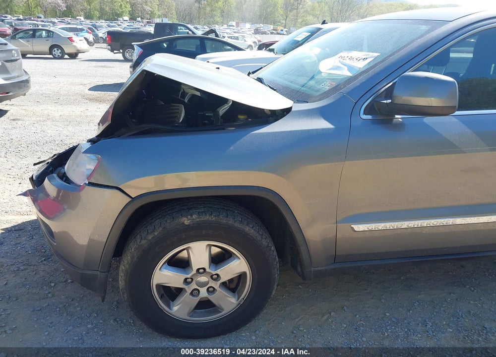 2012 JEEP GRAND CHEROKEE LAREDO VIN: 1C4RJFAGXCC268141