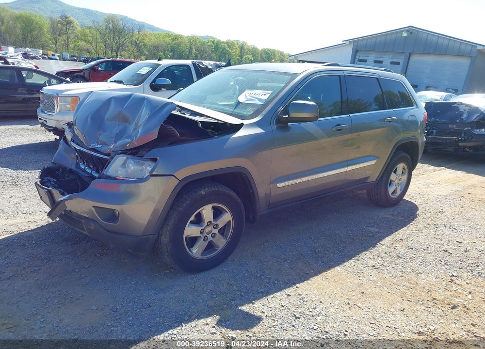 2012 JEEP GRAND CHEROKEE LAREDO VIN: 1C4RJFAGXCC268141