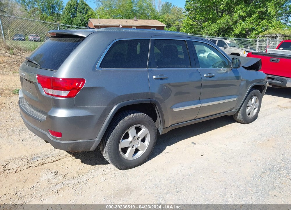 2012 JEEP GRAND CHEROKEE LAREDO VIN: 1C4RJFAGXCC268141