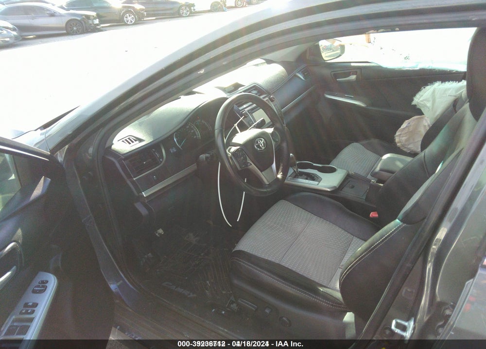 2012 TOYOTA CAMRY SE VIN: 4T1BF1FK3CU098391