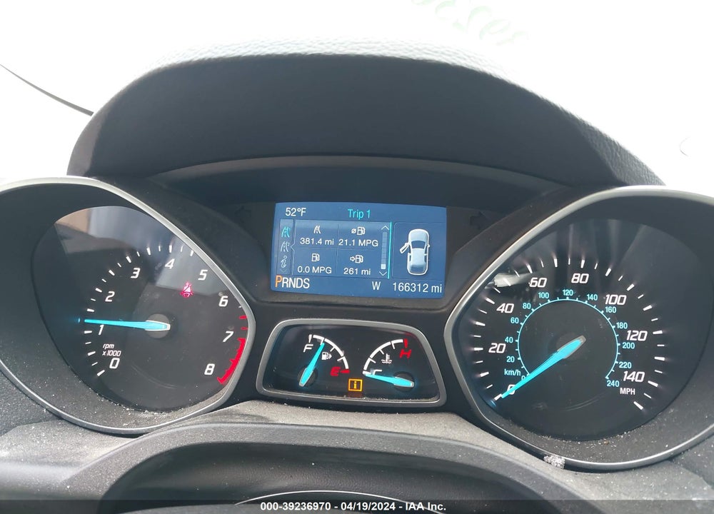2015 FORD ESCAPE SE VIN: 1FMCU9G91FUC27673