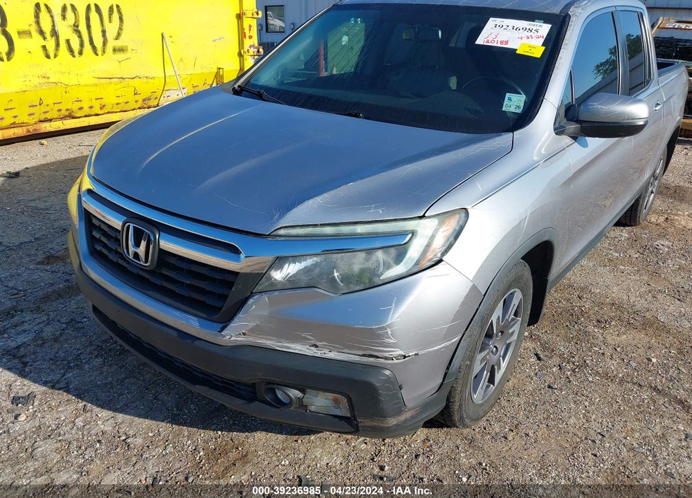 2018 HONDA RIDGELINE RTL-T VIN: 5FPYK2F69JB002313