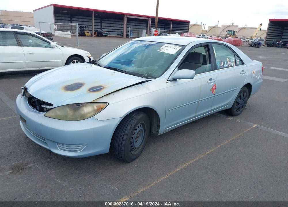 2005 TOYOTA CAMRY LE/SE/XLE VIN: JTDBE30KX50302786
