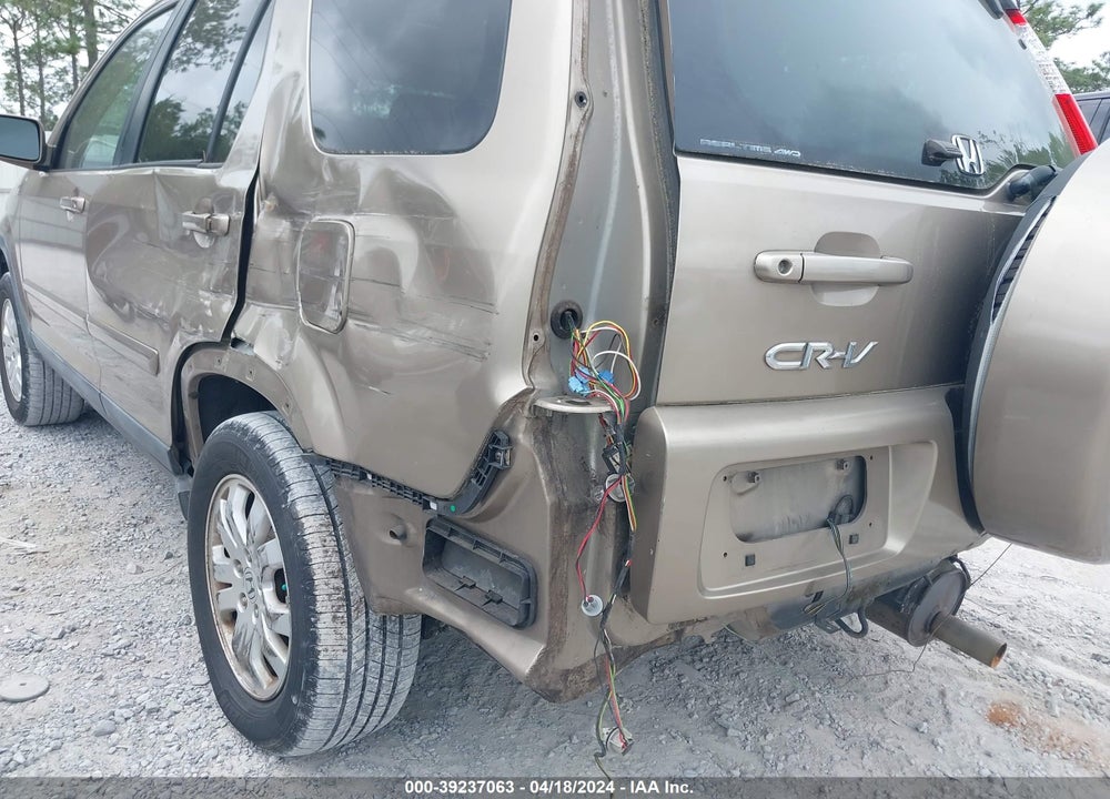 2005 HONDA CR-V SE VIN: SHSRD78955U310377