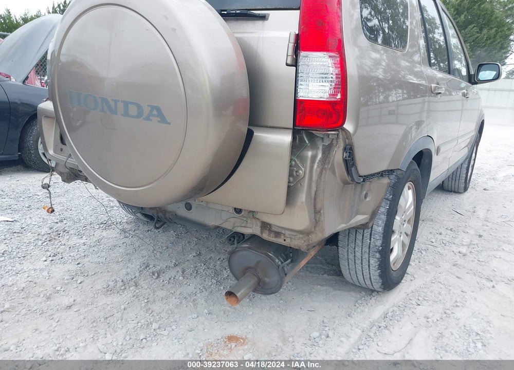 2005 HONDA CR-V SE VIN: SHSRD78955U310377