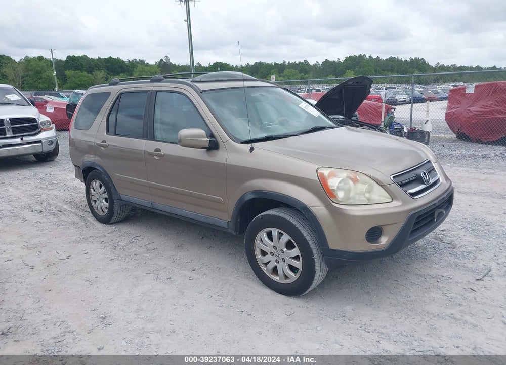 2005 HONDA CR-V SE VIN: SHSRD78955U310377