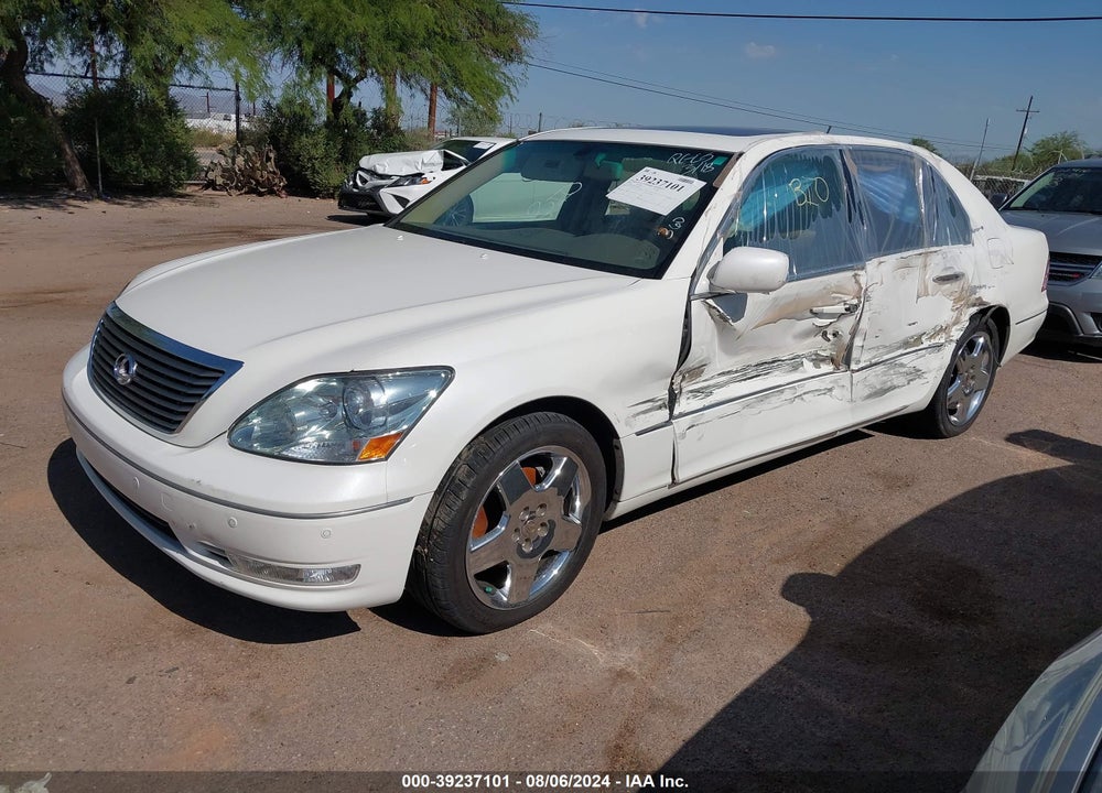 2005 LEXUS LS 430 VIN: JTHBN36F855026362