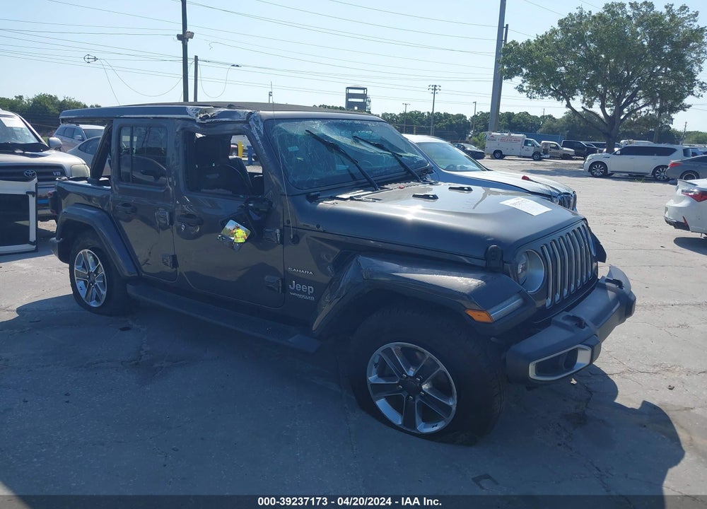 2018 JEEP WRANGLER UNLIMITED SAHARA 4X4 VIN: 1C4HJXEN4JW290092