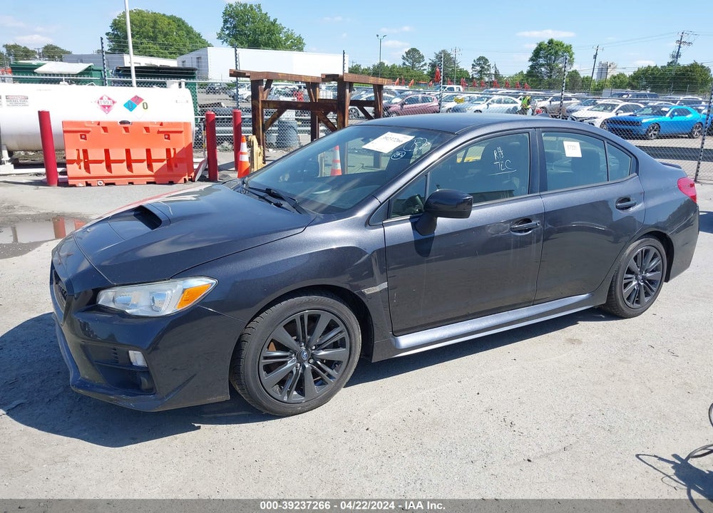 2017 SUBARU WRX VIN: JF1VA1B62H9812472