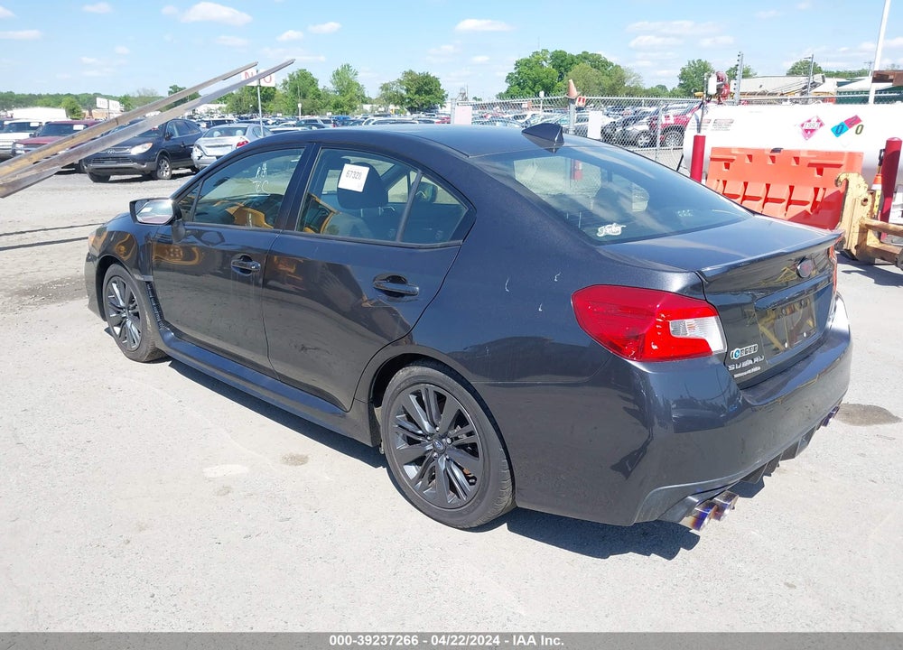 2017 SUBARU WRX VIN: JF1VA1B62H9812472