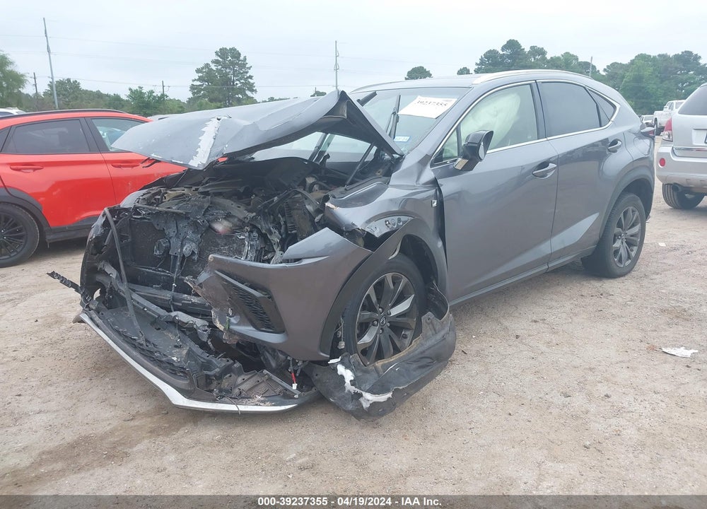 2018 LEXUS NX 300 F-SPORT VIN: JTJYARBZ8J2087696