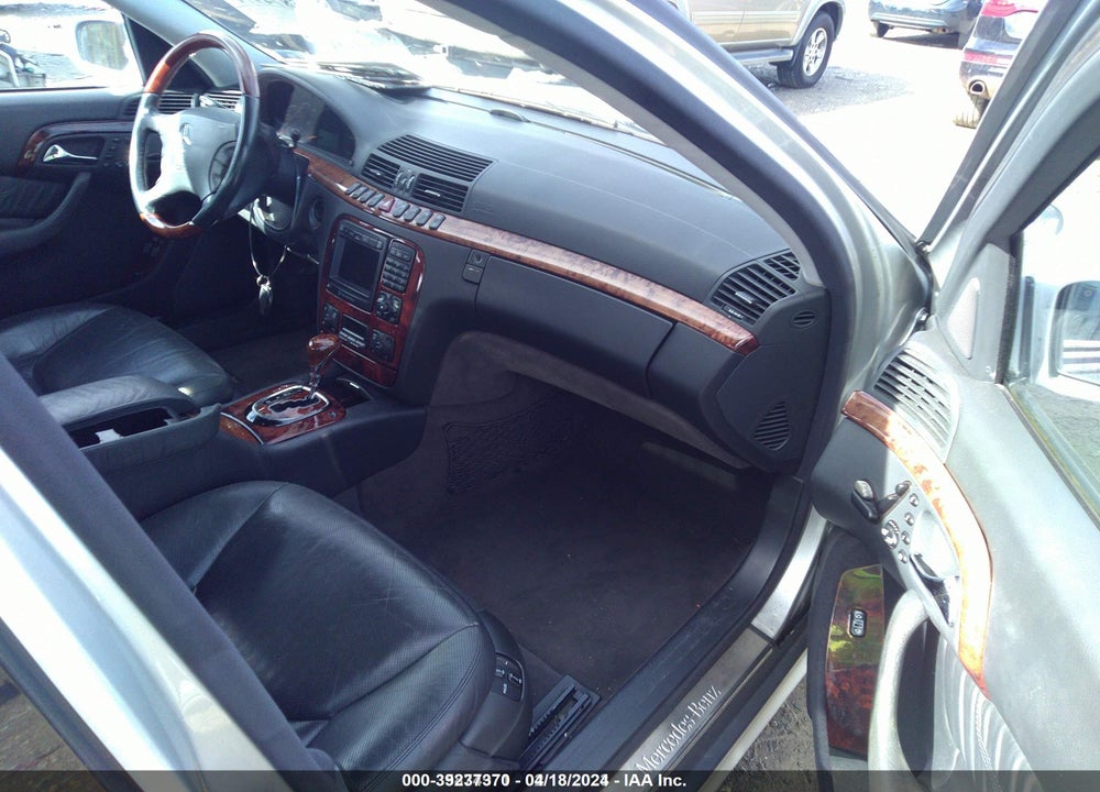 2001 MERCEDES-BENZ S-CLASS BASE A5 VIN: WDBNG75J31A172755