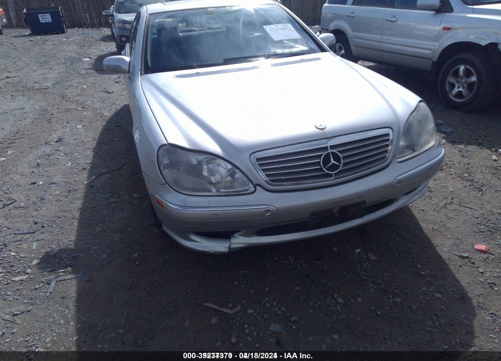 2001 MERCEDES-BENZ S-CLASS BASE A5 VIN: WDBNG75J31A172755