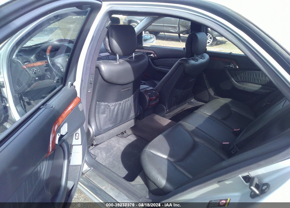 2001 MERCEDES-BENZ S-CLASS BASE A5 VIN: WDBNG75J31A172755