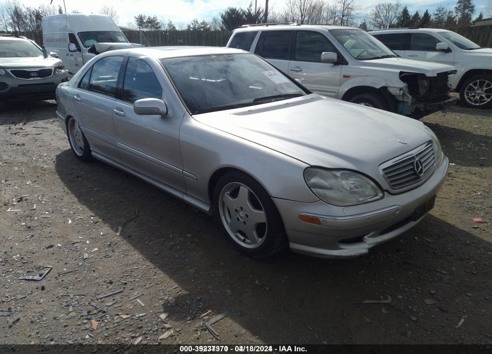2001 MERCEDES-BENZ S-CLASS BASE A5 VIN: WDBNG75J31A172755