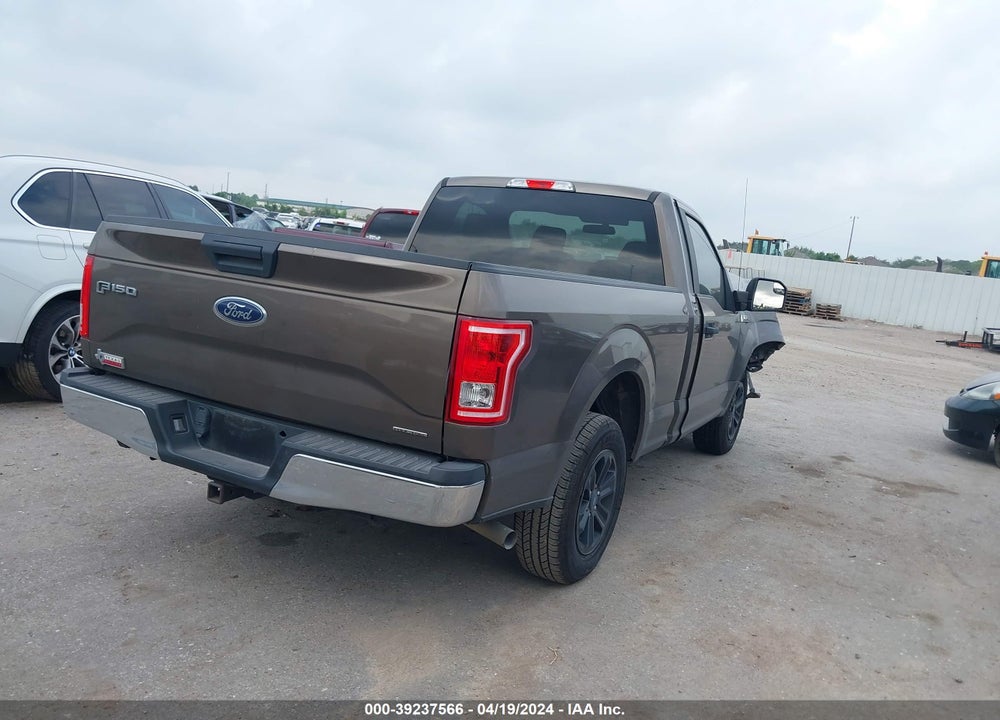 2016 FORD F-150 XLT VIN: 1FTMF1C89GKF95727