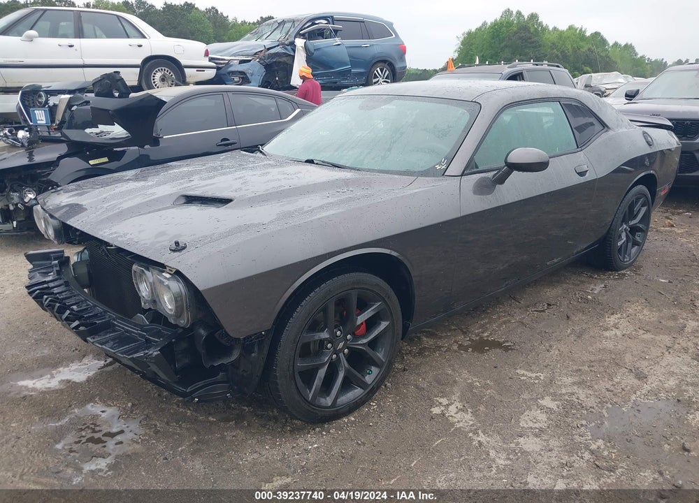 2022 DODGE CHALLENGER SXT VIN: 2C3CDZAGXNH151291