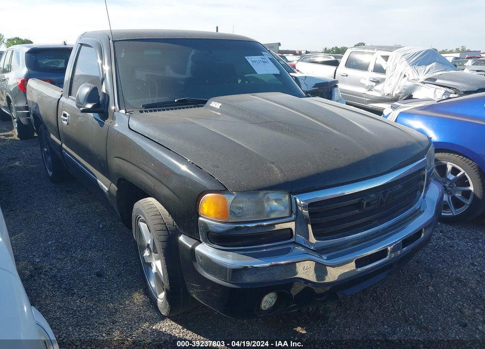 2003 GMC SIERRA 1500 SLE VIN: 1GTEC14V93Z282521