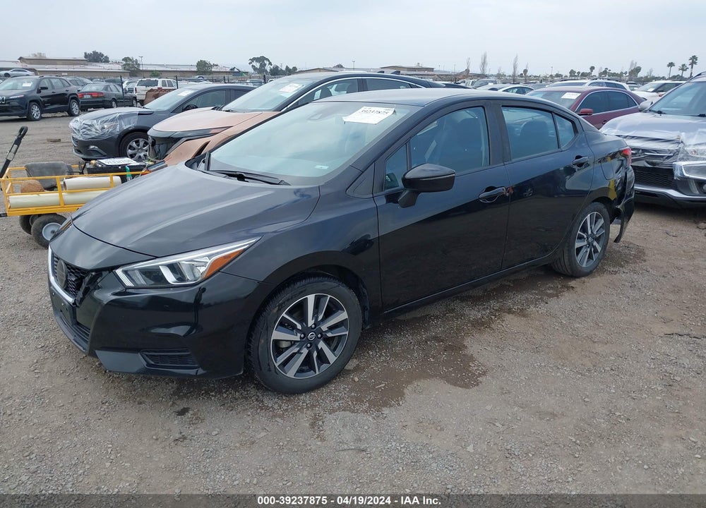 2021 NISSAN VERSA SV XTRONIC CVT VIN: 3N1CN8EV6ML866301