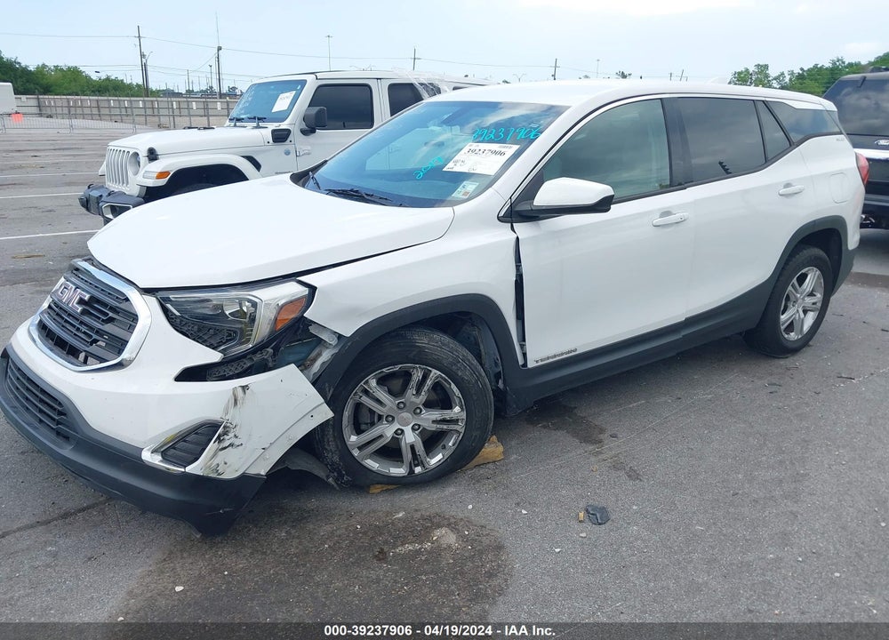 2019 GMC TERRAIN SLE VIN: 3GKALMEV9KL119361
