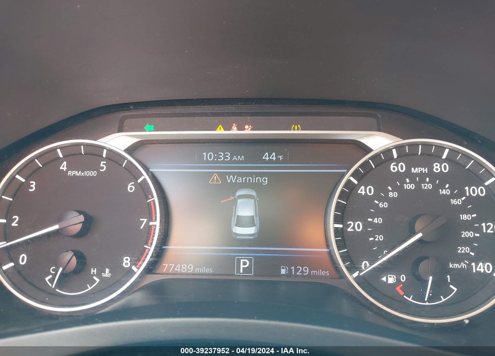 2019 NISSAN ALTIMA 2.5 SR VIN: 1N4BL4CV4KC126223