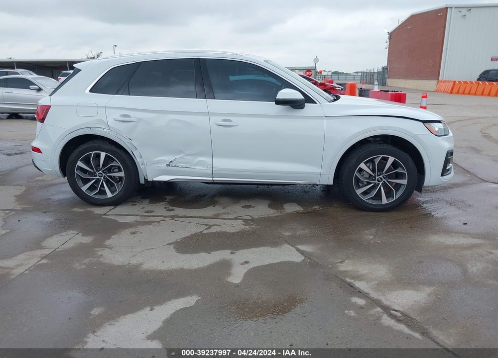 2021 AUDI Q5 PREMIUM PLUS 45 TFSI QUATTRO S TRONIC VIN: WA1BAAFY5M2102214