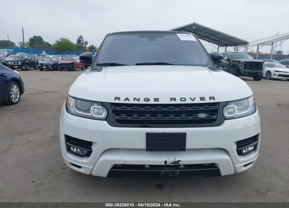 2016 LAND ROVER RANGE ROVER SPORT 3.0L V6 SUPERCHARGED SE VIN: SALWG2VF8GA635575